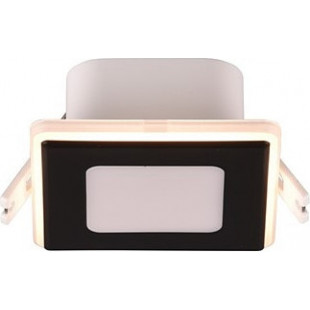 Lampa podtynkowa Trio Nimbus LED - Czarny mat | Downlight IP44