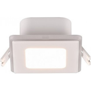 Lampa podtynkowa LED biała Trio Nimbus | Downlight IP44