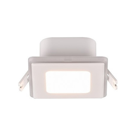 Lampa podtynkowa LED biała Trio Nimbus | Downlight IP44