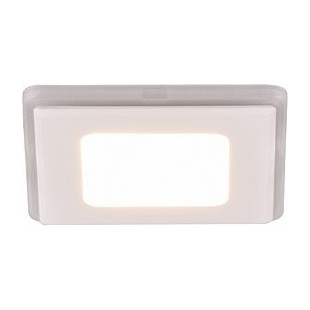 Lampa podtynkowa LED biała Trio Nimbus | Downlight IP44