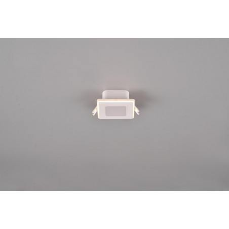 Lampa podtynkowa LED biała Trio Nimbus | Downlight IP44