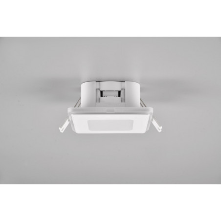 Lampa podtynkowa LED biała Trio Nimbus | Downlight IP44