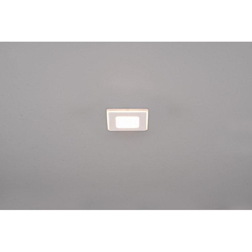 Lampa podtynkowa LED biała Trio Nimbus | Downlight IP44
