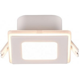 Lampa podtynkowa LED biała Trio Nimbus | Downlight IP44