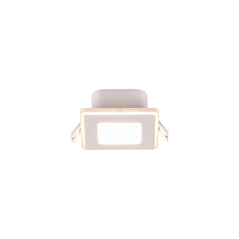 Lampa podtynkowa LED biała Trio Nimbus | Downlight IP44