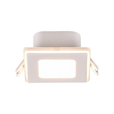 Lampa podtynkowa LED biała Trio Nimbus | Downlight IP44