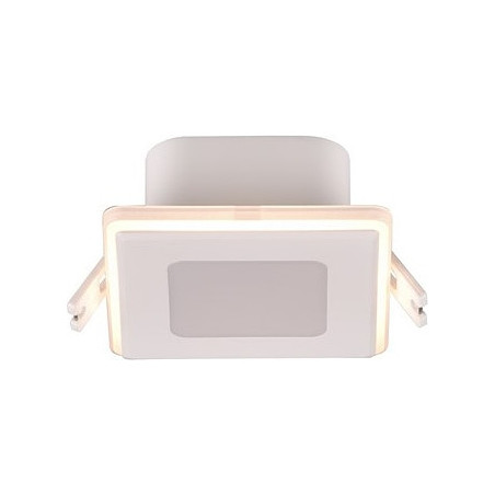 Lampa podtynkowa LED biała Trio Nimbus | Downlight IP44