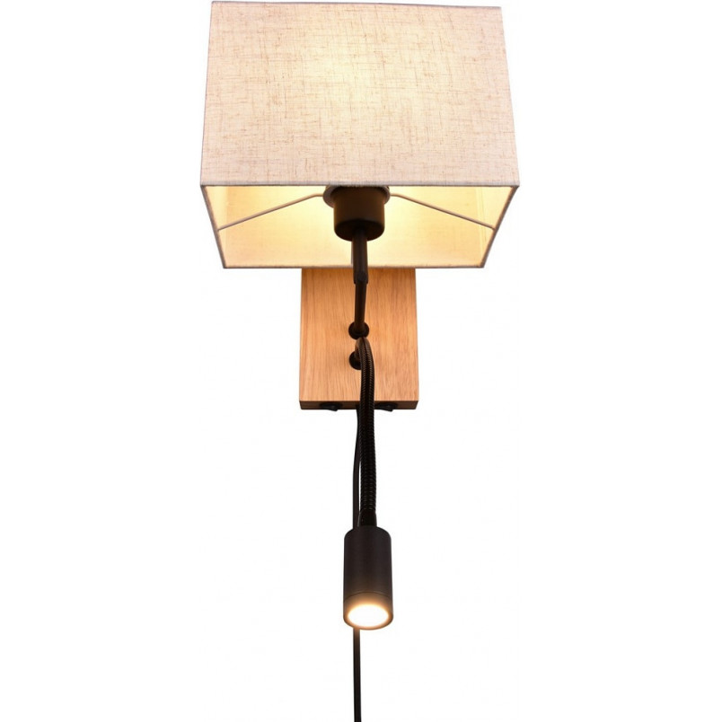 Kinkiet z lampką Trio Nilam Square | Skandynawski design