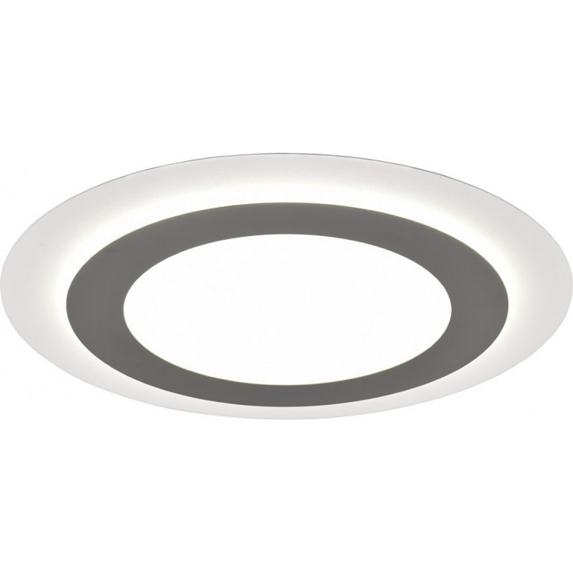 Plafon LED Morgan z pilotem | Trio - 45cm, Nikiel Mat