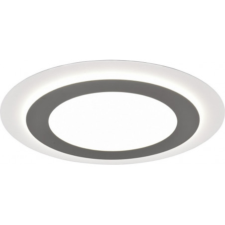 Plafon LED Morgan z pilotem | Trio - 45cm, Nikiel Mat