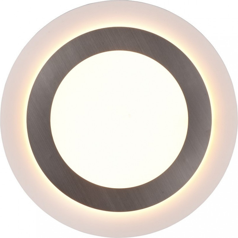 Plafon LED Morgan z pilotem | Trio - 45cm, Nikiel Mat