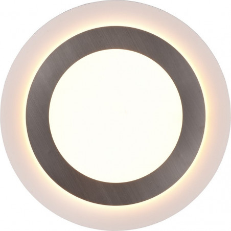 Plafon LED Morgan z pilotem | Trio - 45cm, Nikiel Mat