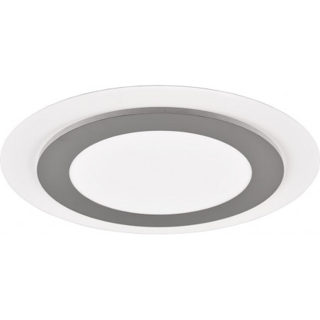 Plafon LED Morgan z pilotem | Trio - 45cm, Nikiel Mat