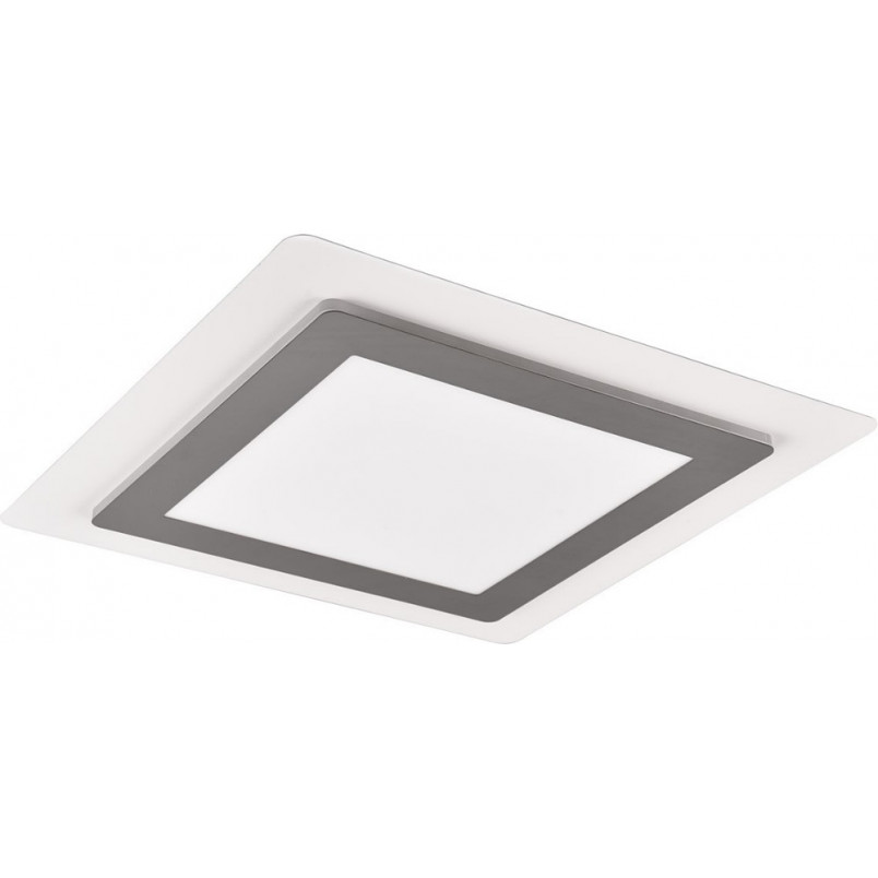 Plafon LED kwadratowy z pilotem Morgan - Trio