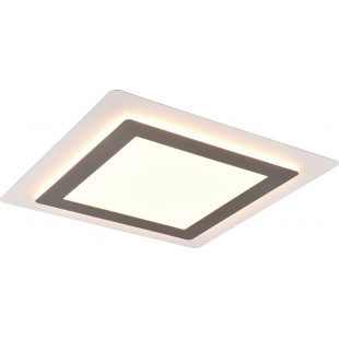 Plafon LED kwadratowy z pilotem Morgan - Trio