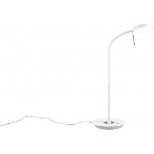 Lampa biurkowa Monza biała Trio | Ściemniacz LED