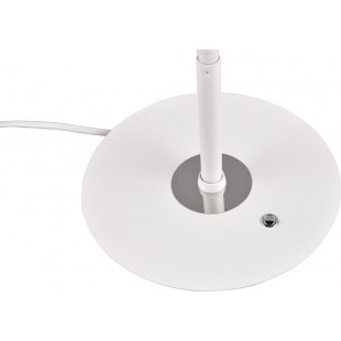 Lampa biurkowa Monza biała Trio | Ściemniacz LED