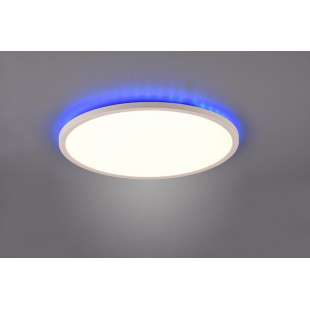 Plafon LED Aureo - ściemnianie i RGB z pilotem | Reality