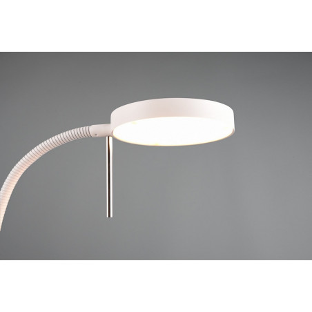 Lampa podłogowa LED Monza - Regulowana, Biały Mat | Trio