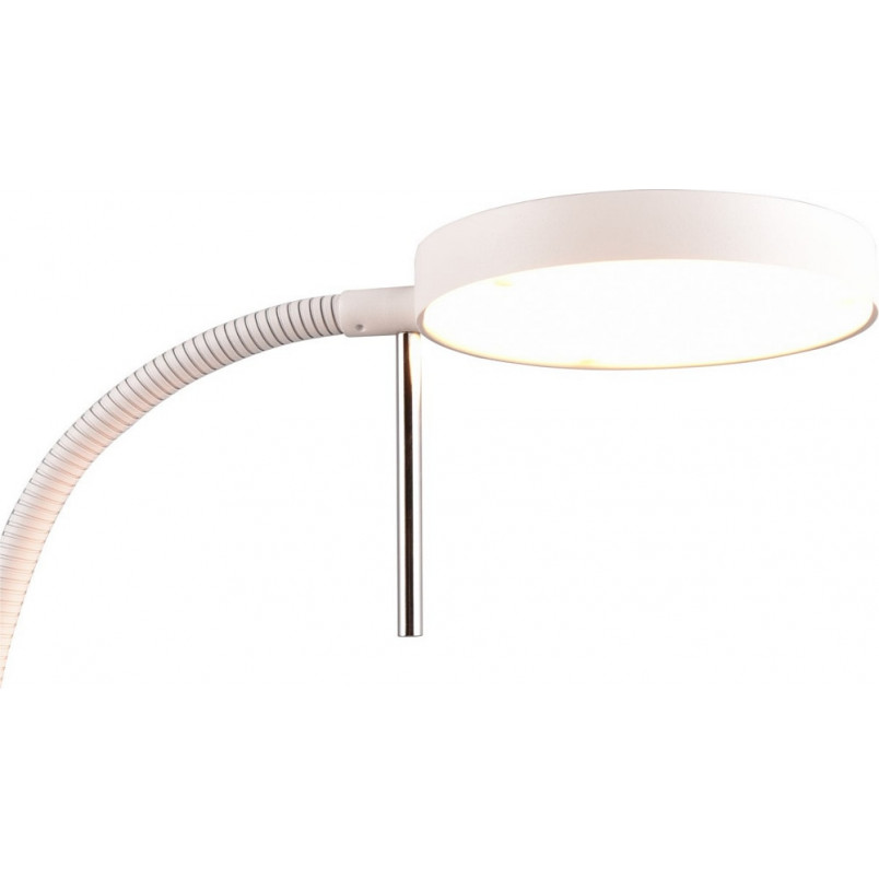 Lampa podłogowa LED Monza - Regulowana, Biały Mat | Trio
