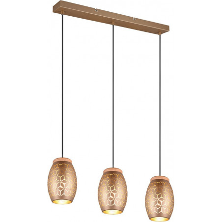 Lampa wisząca ażurowa Bidar | Reality - Elegancki design