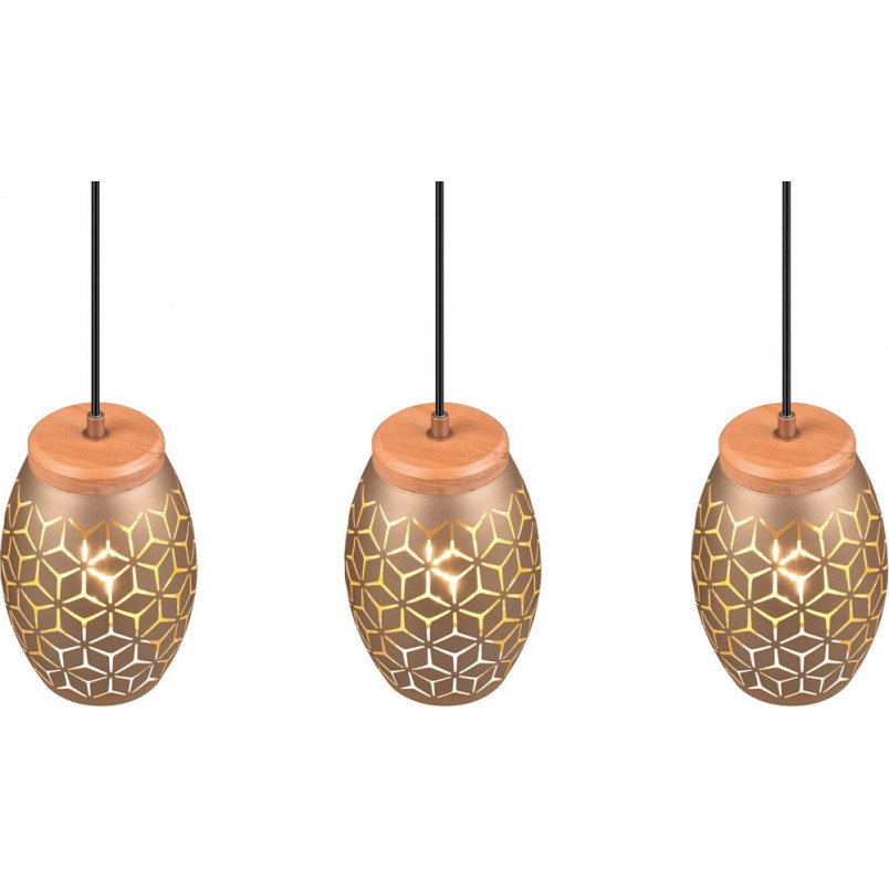 Lampa wisząca ażurowa Bidar | Reality - Elegancki design