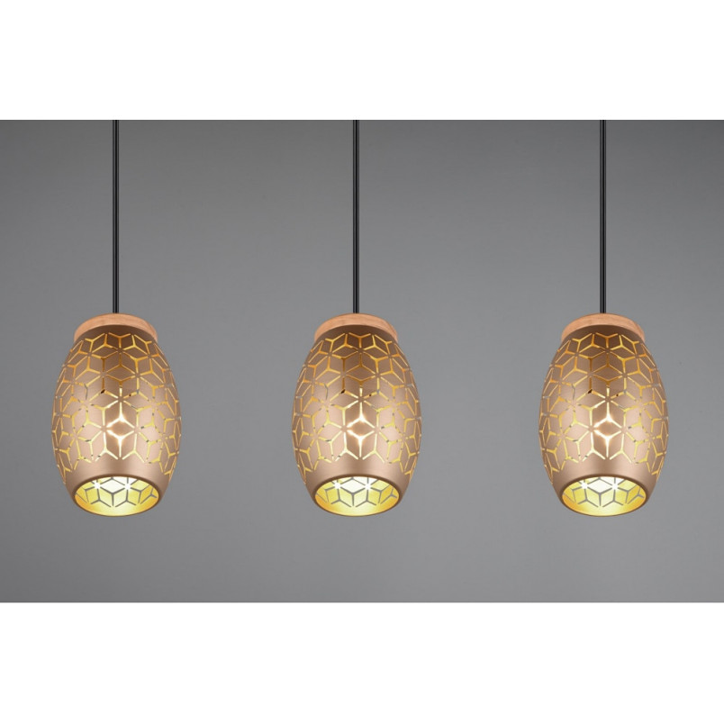 Lampa wisząca ażurowa Bidar | Reality - Elegancki design