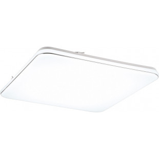 Plafon nowoczesny ściemniany Blanca LED 4000K 53x53cm biały / srebrny Reality
