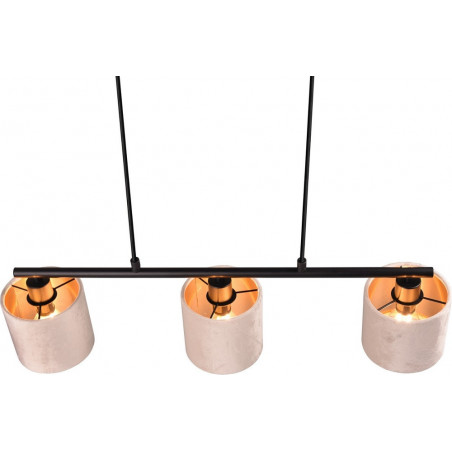 Lampa wisząca beżowa Julieta III Trio | Elegancki design