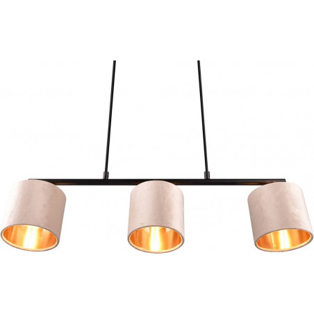 Lampa wisząca beżowa Julieta III Trio | Elegancki design