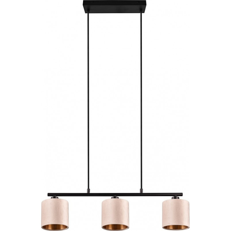 Lampa wisząca beżowa Julieta III Trio | Elegancki design