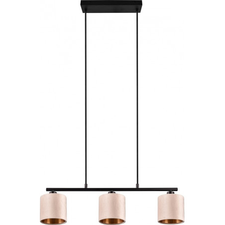 Lampa wisząca beżowa Julieta III Trio | Elegancki design