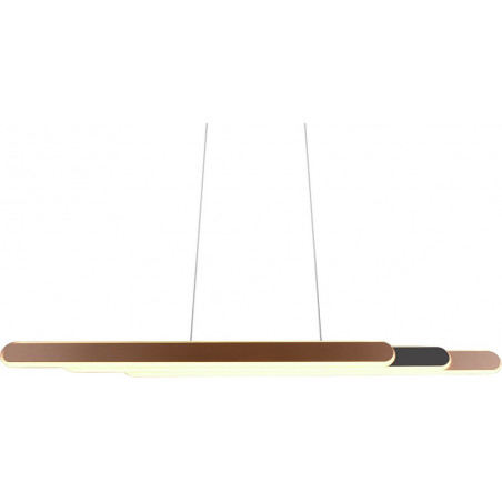 Lampa wisząca LED Helios | Nowoczesna, podłużna | Trio