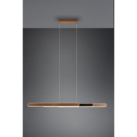 Lampa wisząca LED Helios | Nowoczesna, podłużna | Trio