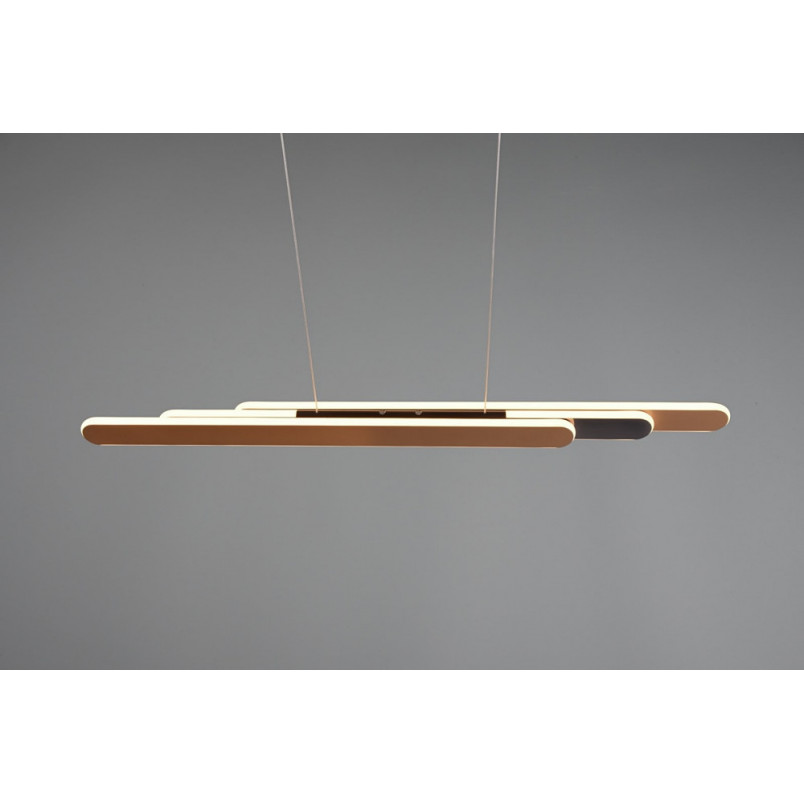 Lampa wisząca LED Helios | Nowoczesna, podłużna | Trio