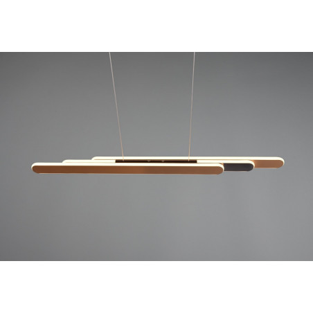 Lampa wisząca LED Helios | Nowoczesna, podłużna | Trio