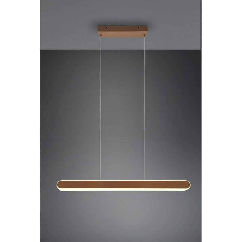Lampa wisząca LED Helios | Nowoczesna, podłużna | Trio