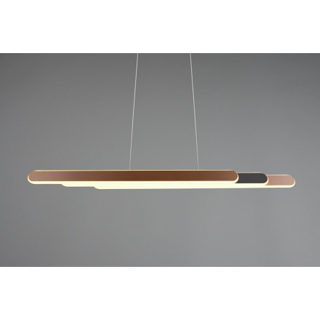 Lampa wisząca LED Helios | Nowoczesna, podłużna | Trio