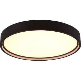 Plafon LED Doha czarny Trio | Nowoczesne oświetlenie