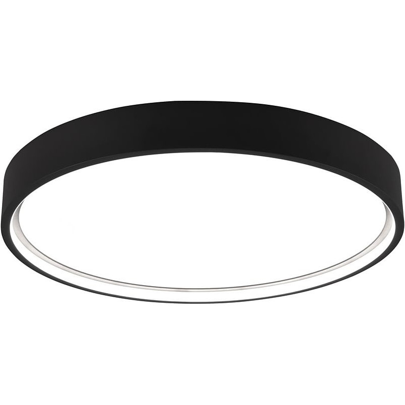 Plafon LED Doha czarny Trio | Nowoczesne oświetlenie