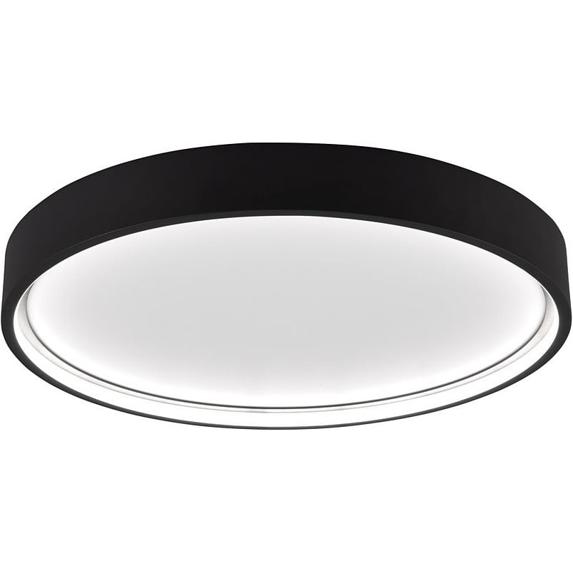 Plafon LED Doha czarny Trio | Nowoczesne oświetlenie