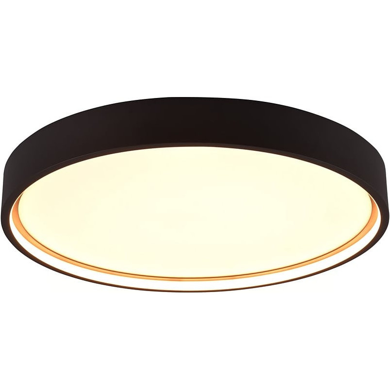 Plafon LED Doha czarny Trio | Nowoczesne oświetlenie