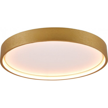 Plafon LED Doha - Mosiądz, Regulacja Barwy | Trio