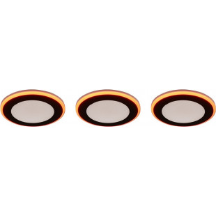 Lampa spot LED Trio Argus (3 szt.) - Czarny mat, pilot