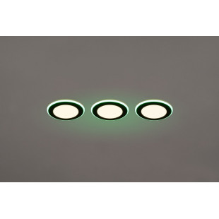 Lampa spot LED Trio Argus (3 szt.) - Czarny mat, pilot