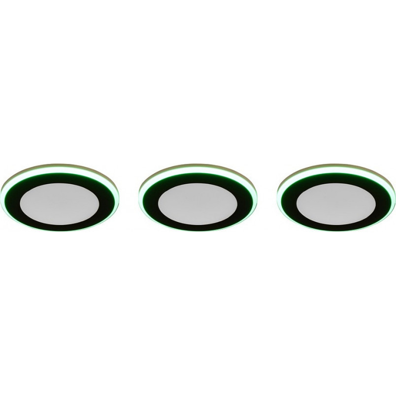 Lampa spot LED Trio Argus (3 szt.) - Czarny mat, pilot