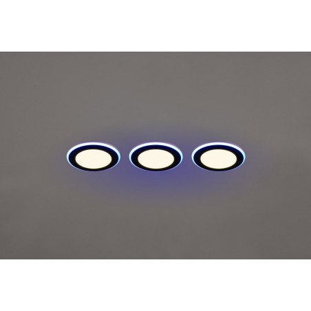 Lampa spot LED Trio Argus (3 szt.) - Czarny mat, pilot