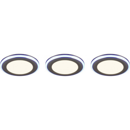 Lampa spot Argus Trio - Zestaw 3 szt. LED chrom - Kup teraz!