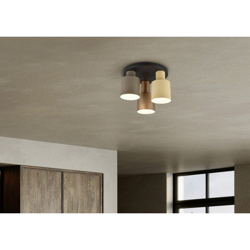 Plafon Trio Agudo 30cm - Retro Design | Kup Teraz