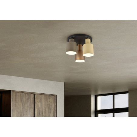 Plafon Trio Agudo 30cm - Retro Design | Kup Teraz